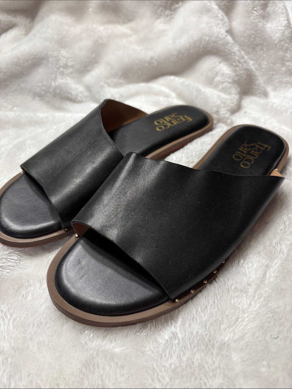 Franco Sarto Leather Sandals